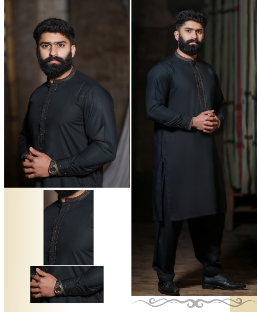 royal black ensemble