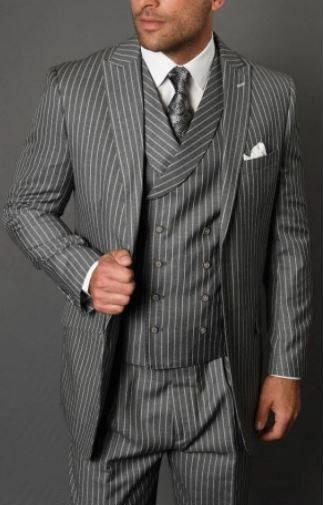 Modern Grey Pant Coat